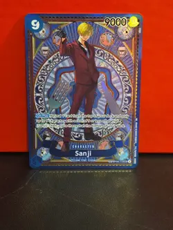 Sanji SEC OP06-119 SP Parallel A Fist of Divine Speed ONE PIECE Card English NM - Image 1