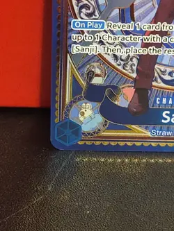 Sanji SEC OP06-119 SP Parallel A Fist of Divine Speed ONE PIECE Card English NM - Image 5