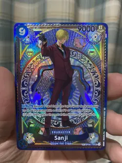 Sanji SEC OP06-119 SP Parallel A Fist of Divine Speed ONE PIECE Card English NM! - Image 1