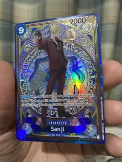 Sanji SEC OP06-119 SP Parallel A Fist of Divine Speed ONE PIECE Card English NM! - Image 2