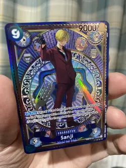Sanji SEC OP06-119 SP Parallel A Fist of Divine Speed ONE PIECE Card English NM! - Image 3