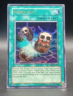 Yu-Gi-Oh ~ Vintage Holo's ~ Skull Archfiend Of Lightning, Lava Golem, Worm Bait - Image 4