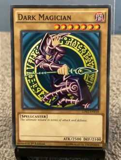 DARK MAGICIAN 1ST EDITION ORIGINAL ART MINT CONDITION LDK2-ENY10 YUGIOH! - Image 1