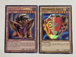 Big Shield Gardna + Millennium Shield LCYW Yugioh Set Legendary Collection 3 VLP - Image 1