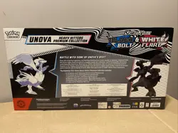 Pokemon Unova Heavy Hitters Premium Collection Costco Black Bolt White Flare New - Image 2