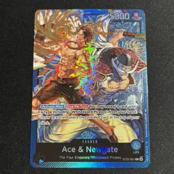 Ace & Newgate ST22-001 - One Piece TCG Starter Deck 22 Near-Mint Foil Leader - Image 1