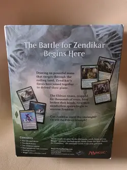 Magic: The Gathering Duel Decks Zendikar vs Eldrazi SEALED - Image 2