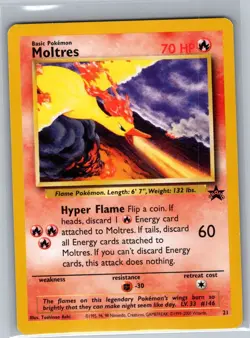 Moltres 21 Non Holo WoTC Promo - Pokemon Card - NM - Image 1
