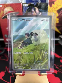 Pokemon Card - Hop's Wooloo Journey Together 170/159 Holo Illustration Rare IR - Image 1