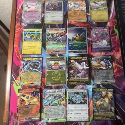 Pokemon 16 Card Lot nm AMAZING Ex V Rare Poke Ball HOLO Hits Only S2 - Image 1
