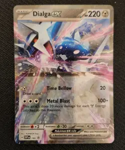 Pokemon Dialga ex 180 Sv: Scarlet & Violet Promo Card - Image 1