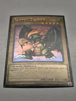 Parrot Dragon LCKC-EN096 Faded Max Holo Foil Bleed Misprint Yugioh Error Card - Image 4