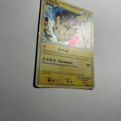 Pokemon Pikachu Holo Black Star Promo HGSS03 2010 Rare HeartGold Card - HP - Image 3