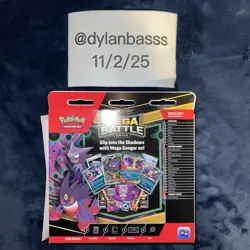 Pokemon Card TCG Mega Battle Deck Mega Gengar EX - *NO HAUNTER PROMO* - Image 2