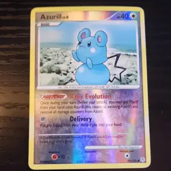 Pokemon Azurill Basic Holo 69/130 DPBP#210 Ken Sugimori 2007 Card - Image 3