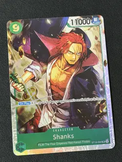 One Piece Card Game Shanks ST16-004 Super Rare NM English - Image 1