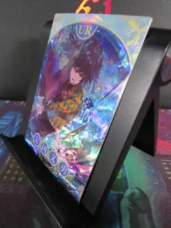 Giyu Tomioka UR Rare Holo Foil Card Demon Slayer Anime CCG Thick Premium - Image 2
