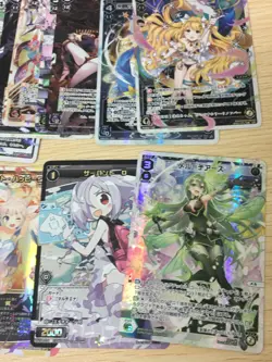 WIXOSS TCG 112 Cards Lot Bulk SP LR SR PR Holo Foil Rare Anime Girl Waifu Set - Image 2