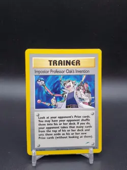 Impostor Professor Oak’s Invention 94/105 Neo Destiny MP Pokemon Card - Image 1