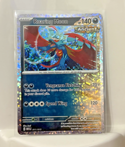 Pokemon - Roaring Moon - Holo - H M24 EN 011/015 McDonald’s Promo Card 2024-2025 - Image 1