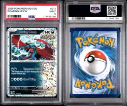 2025 POKEMON M24 EN-MCDONALD'S COLLECTION 011 ROARING MOON - PSA 9 - Image 3