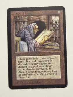 Library of Leng Alpha HP MTG Magic the Gathering - Image 1