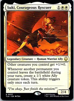 Suki, Courageous Rescuer R Legendary Creature - Human Warrior Ally Normal Avatar - Image 1