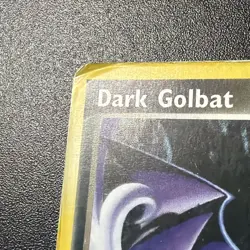 Pokemon TCG Dark Golbat 34/109 EX Team Rocket Returns Reverse Holo LP - Image 2