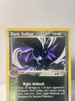 Pokemon TCG Dark Golbat 34/109, EX Team Rocket Returns Set, Reverse Holo *NM/LP* - Image 3