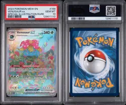 GEM MINT PSA 10 Venusaur ex #198/165 || Full Art SIR Pokemon 151 - Image 3