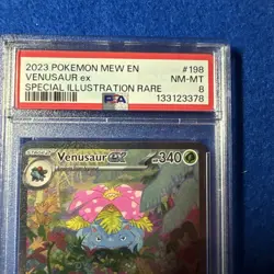 Venusaur EX (SIR) #198/165 PSA 10 Gem Mint Scarlet & Violet 151 Pokemon - Image 2