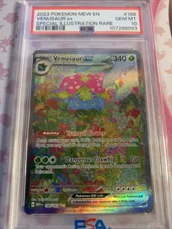 Venusaur EX 198/165 SIR Pokemon Scarlet & Violet 151 PSA 10 GEM MINT ✨ - Image 2