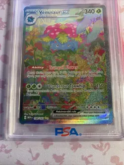 Venusaur EX 198/165 SIR Pokemon Scarlet & Violet 151 PSA 10 GEM MINT ✨ - Image 4