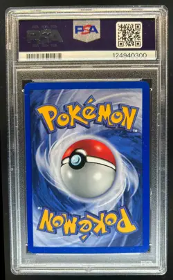 1999 Pokemon Wizards Black Star Promos Entei #34 PSA 9 - Image 2