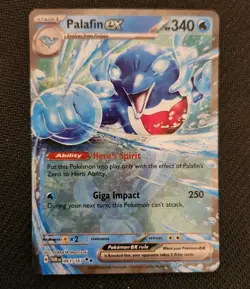 Pokemon Palafin ex 061/167 Sv06: Twilight Masquerade Holo - Image 1