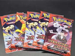 5 x Pokemon TCG Destined Rivals Factory New Sealed Booster Packs Lot 5 Packs - Image 1