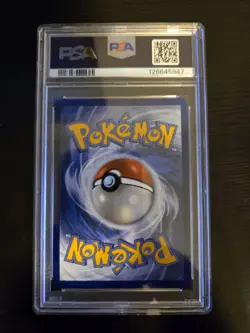 2025 Pokemon Destined Rivals Ethan's Typhlosion 034/182 Staff PSA 9 - Image 2