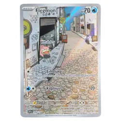 Flegmon 204/198 SVI Karmesin Purpur Illustration Rare Deutsch NM Pokemon Karten - Image 1