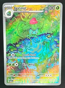 2023 Pokemon Gaming SV 151 - MEW EN Ivysaur #167/165 - Image 1