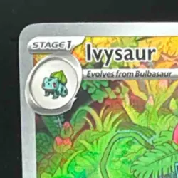 2023 Pokemon Gaming SV 151 - MEW EN Ivysaur #167/165 - Image 3