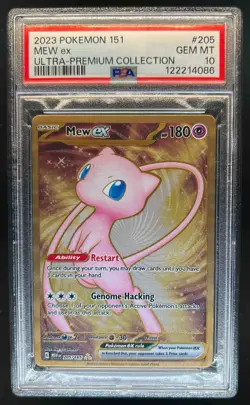 2023 Pokemon 151 Ultra Premium Collection Mew EX #205/165 PSA 10 - Image 1