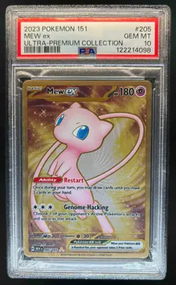 2023 Pokemon 151 Ultra Premium Collection Mew EX #205/165 PSA 10 - Image 1