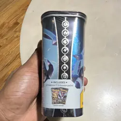 Pokemon TCG Necrozma Deck Shield Tin 2018 with 2 Booster Packs Metal Storage - Image 3