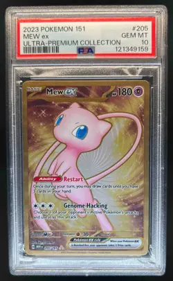 2023 Pokemon 151 Ultra Premium Collection Mew EX #205/165 PSA 10 - Image 1