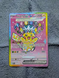 Pokemon Pikachu EX SIR 277/217 Ascended Heroes English *IN HAND* - Image 1