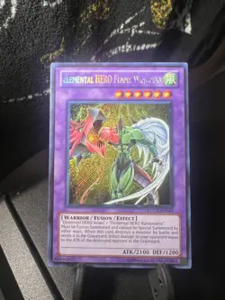 Elemental HERO Flame Wingman - LCGX-EN045 Legendary Collection 2 Secret Yugioh - Image 1