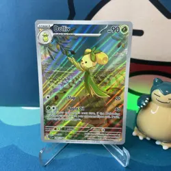 Dolliv Scarlet & Violet Base Set 200/198 Holo Illustration Rare Pokemon TCG Card - Image 1