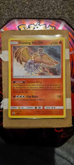 Shining Ho-oh SM70 Holo Pokemon TCG Near Mint Condition - Image 1