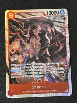 Shanks ST23-002 Super Rare Starter Deck 23 One Piece Mint NM - Image 1