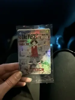 One Piece CCG Monkey.D.Luffy BVB x One Piece Match Day '25 - Image 1